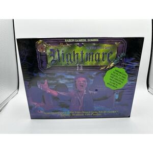 1991 NIGHTMARE II VHS Board Game Sequel Set Baron Samedi Zombie NIB Sealed